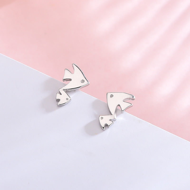 Tropical Discus Fish Earrings