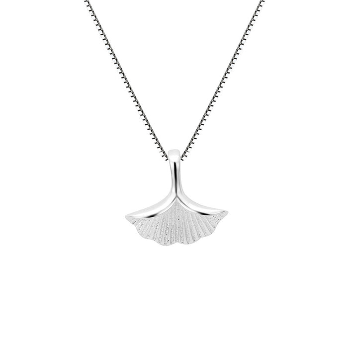 Ginkgo Leaf Clavicle Necklace