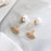 Pearl Fan Shaped Earrings