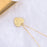 Retro Yes/No/Maybe Round Necklace