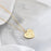 Retro Yes/No/Maybe Round Necklace