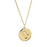 Christian Pray Gold Necklace