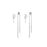 Pearl Tassel Long Drop Earrings