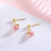 Strawberry Crystal Earrings