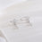 Diamond Silver Flower Ear Hooks
