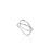 Double Line Open Ring