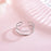 Double Line Open Ring