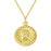 Elizabeth Round Coin Necklace