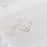 Double Line Open Ring