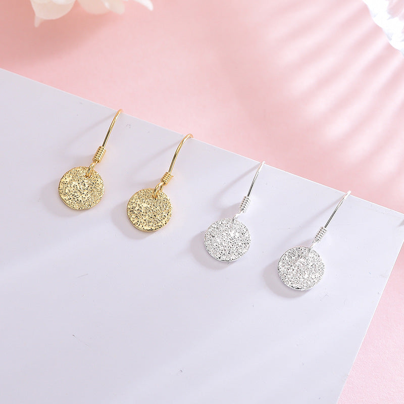 Geometric Shiny Round Earrings