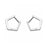 Wild Pentagon Diamond Earrings