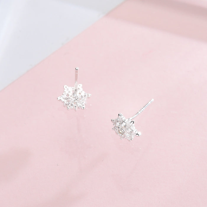 Tremella Snowflake Earrings