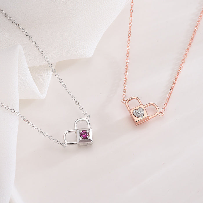 Transformable Heart Lock Necklace