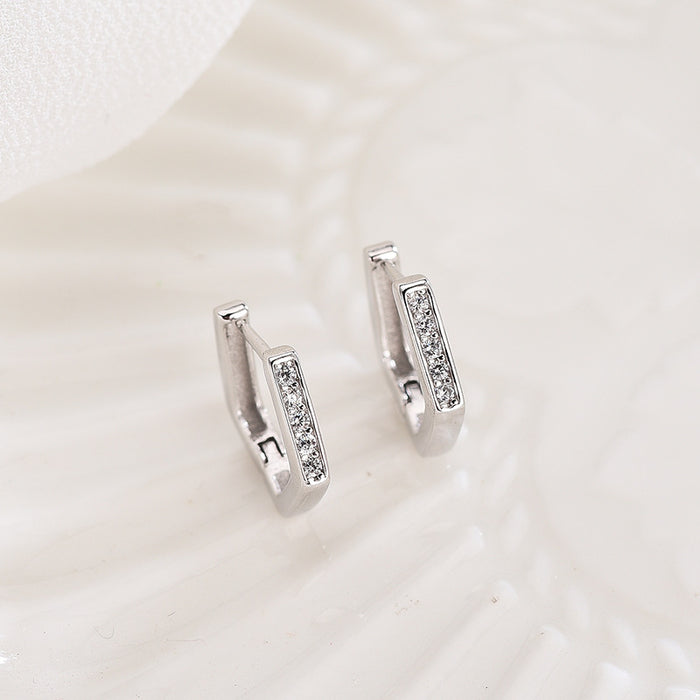 Wild Pentagon Diamond Earrings