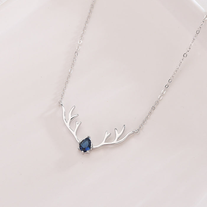 Antlers Gem Necklace