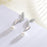 Diamond leaves Pearl Earrings