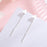 Clover Sterling Silver Drop Earring