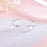 Glossy S-Shaped Star Earrings