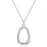 Irregular Oval Necklace