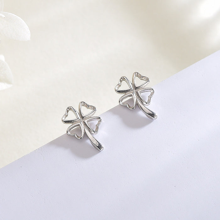 Lucky Four-Leaf Clover Earrings