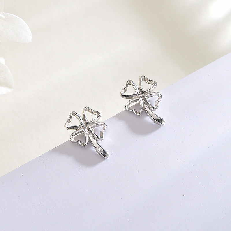 Lucky Four-Leaf Clover Earrings