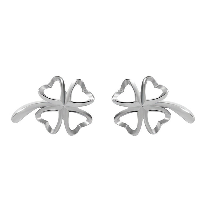 Lucky Four-Leaf Clover Earrings