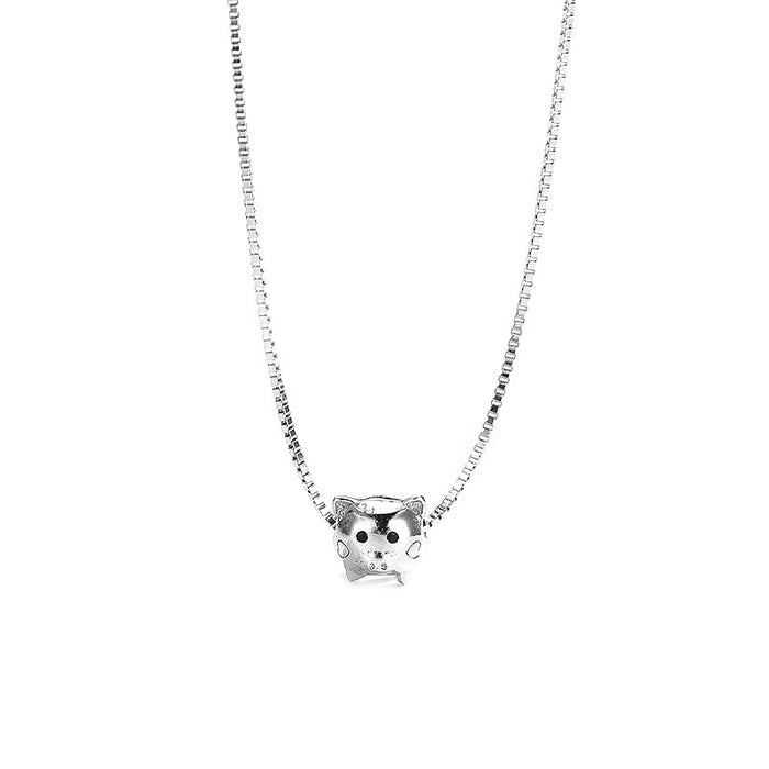 Flying Piglet Necklace
