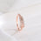 Ginkgo Leaf Diamond Ring