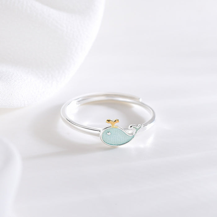 Turquoise Dolphin Ring