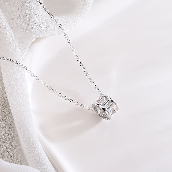 Roman Numeral Ring Necklace
