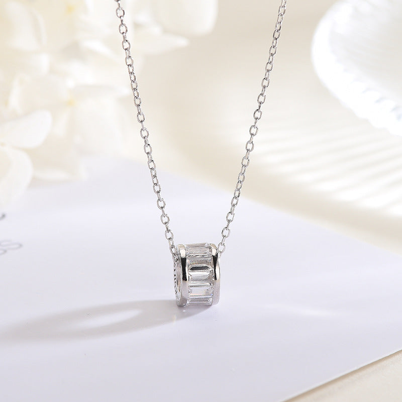 Roman Numeral Ring Necklace