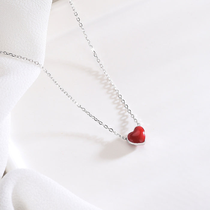 Red Heart Necklace