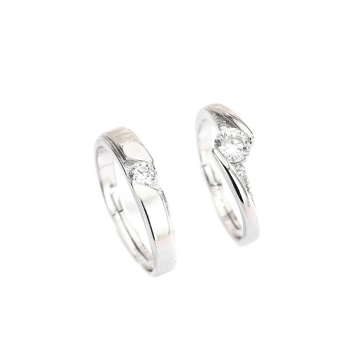 Banyan Diamond Couple Ring