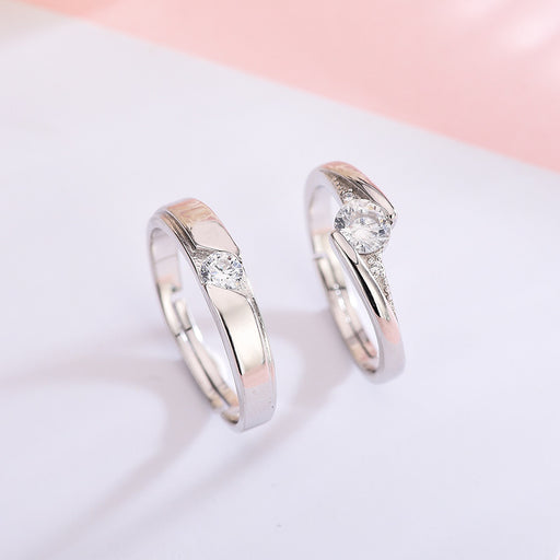 Banyan Diamond Couple Ring