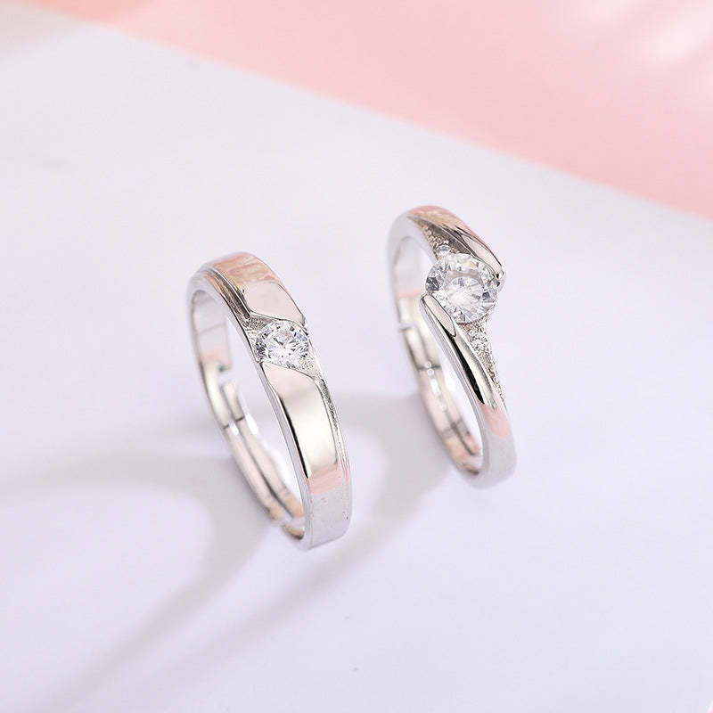 Banyan Diamond Couple Ring