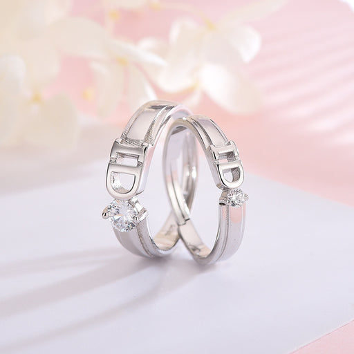 IDO Diamond Couple Ring