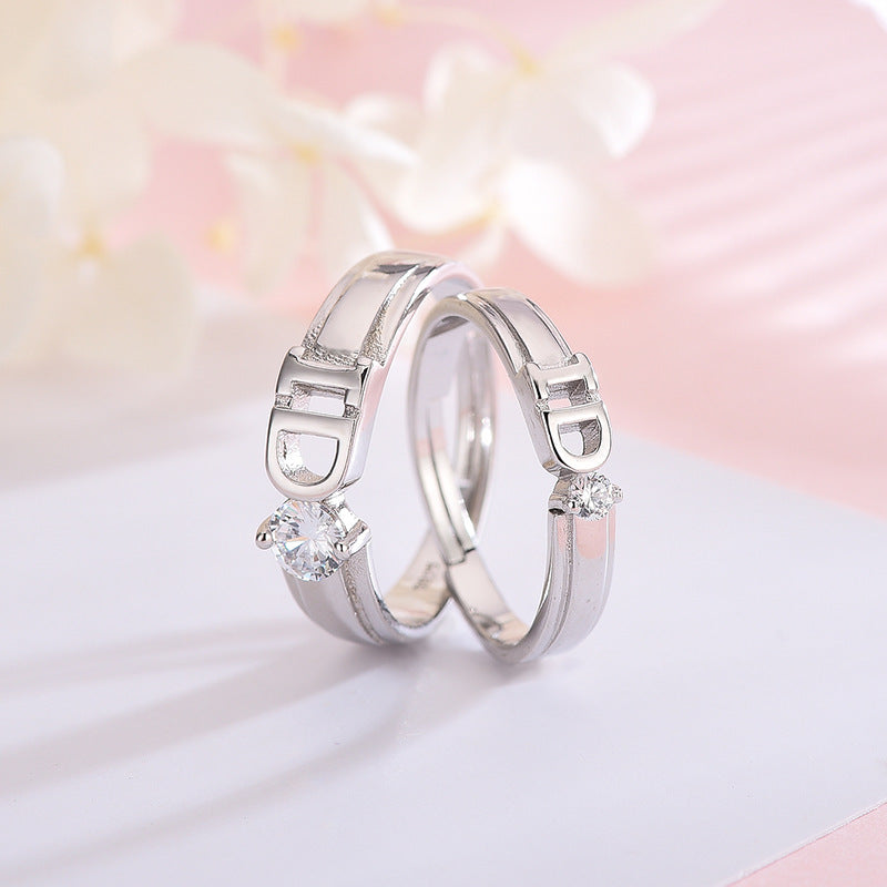 IDO Diamond Couple Ring