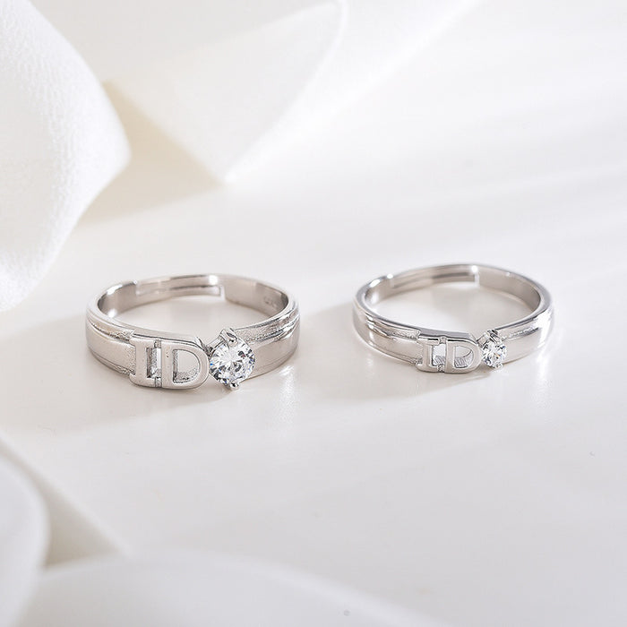 IDO Diamond Couple Ring