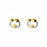 Gold Mini Piggy Earrings