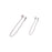 Personalize Long Drop Earrings
