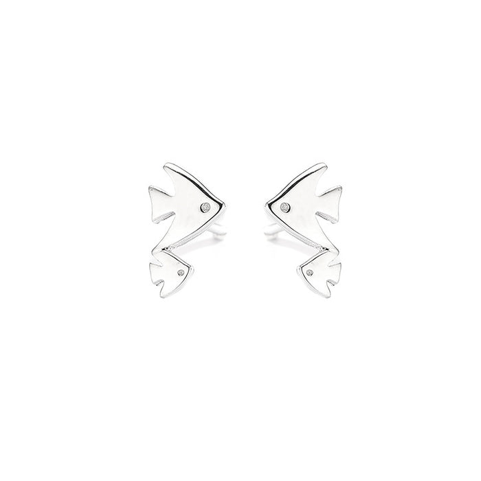 Tropical Discus Fish Earrings