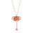 Brown Piglet Necklace (Movable Ear)