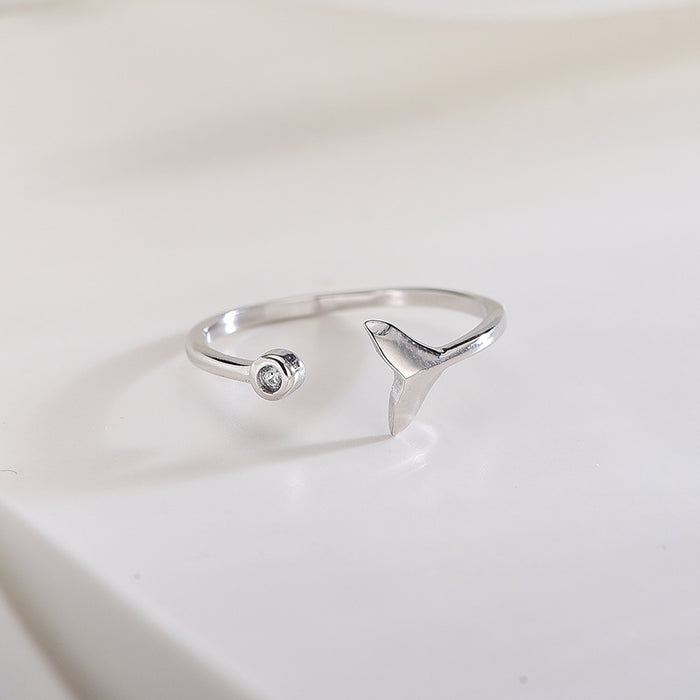 Mini Whale Tail Ring