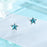 Blue Star Gem Earrings