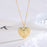 Retro Yes/No/Maybe Round Necklace