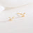 Butterfly Zircon Diamond Earrings