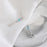 Asymmetric Light Blue Earrings