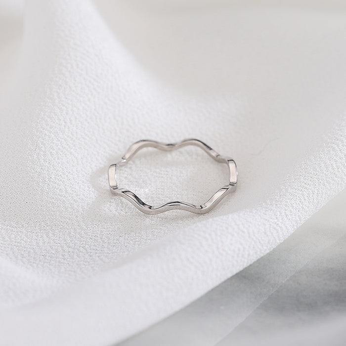 Joint Tail Wave Ring