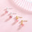 Strawberry Crystal Earrings