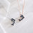 Ocean Dolphin Crystal Necklace